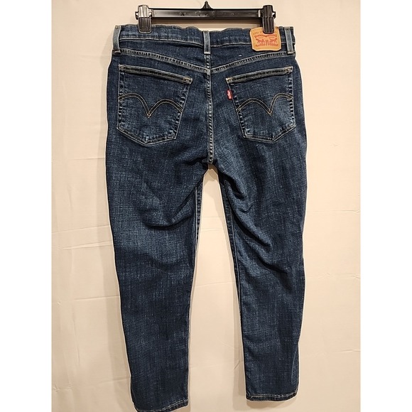Levi's Boyfriend Jeans Women's W29 L27, Blue 5 Pocket, Button Closure - Picture 7 of 8